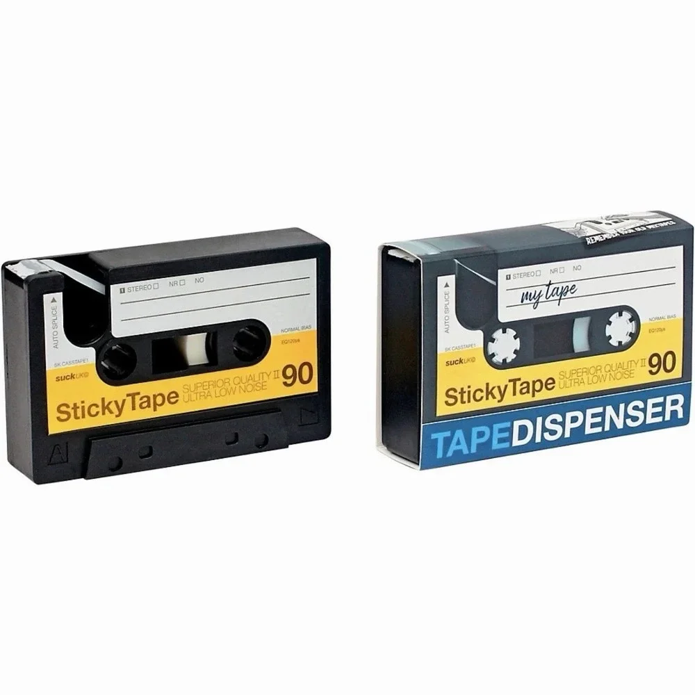 Vintage Style Cassette Tape Dispenser Desk Office‎ Music Retro Nostalgia Suck UK